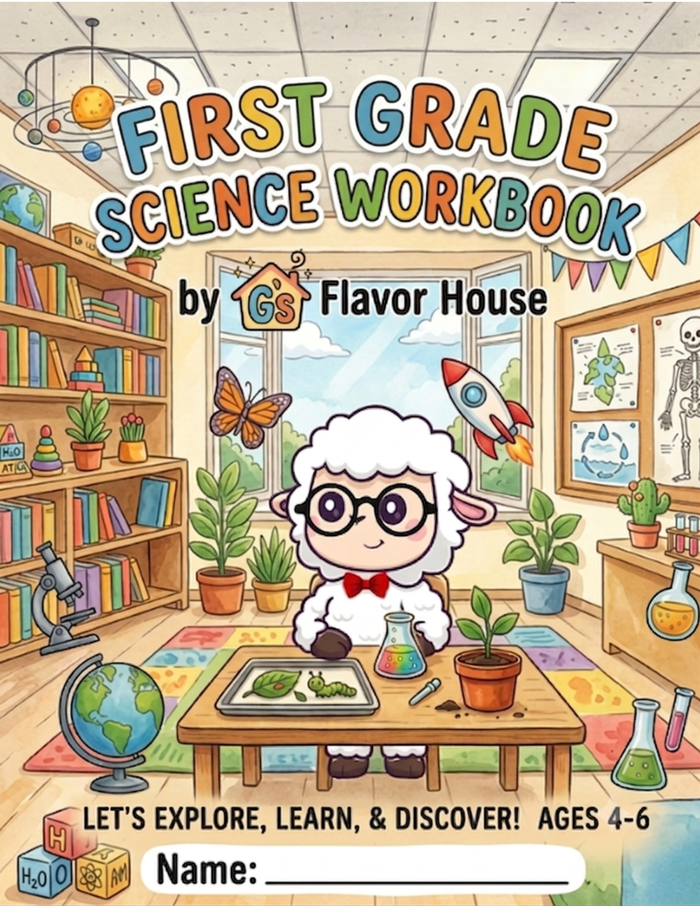 Fluffy's First Grade Science Workbook